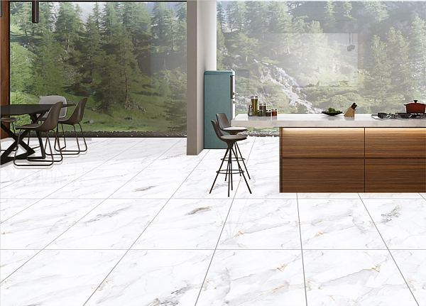 Керамический гранит MAIMOON CERAMICA LUCIA WHITE PG  полированный 60х120 в Уфе — купить с доставкой | Nova