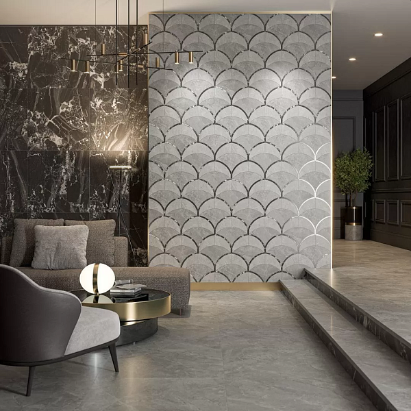 Керамический декор Kerama Marazzi Риальто ID164 наборный матовый 40x31.5 в Уфе — купить с доставкой | Nova