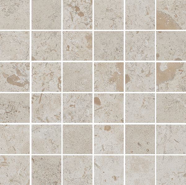 Керамический декор Kerama Marazzi Про Лаймстоун DD205420\MM мозаичный бежевый темный матовый 30x30 в Уфе — купить с доставкой | Nova