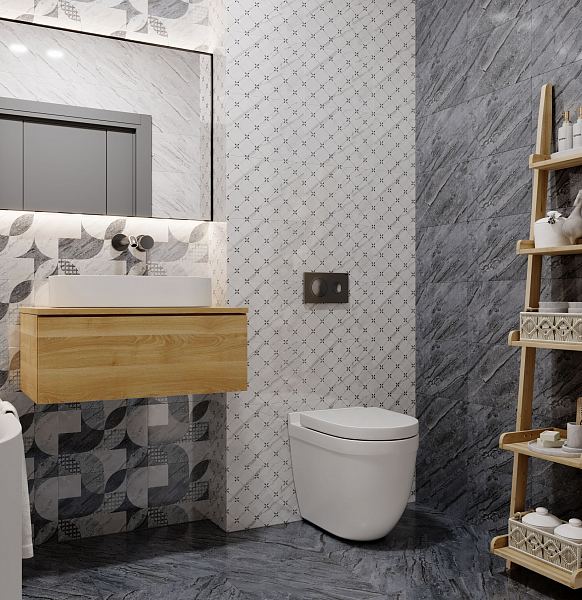 Керамический декор Axima Тулуза D2 25x35 в Уфе — купить с доставкой | Nova