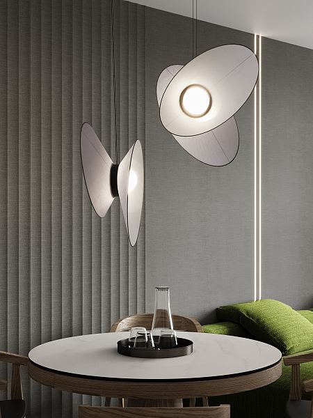 Бамбуковая панель Bonaparte рифленая Master textile grey 2800*140*15 (1шт=0.392 кв.м.) в Уфе — купить с доставкой | Nova