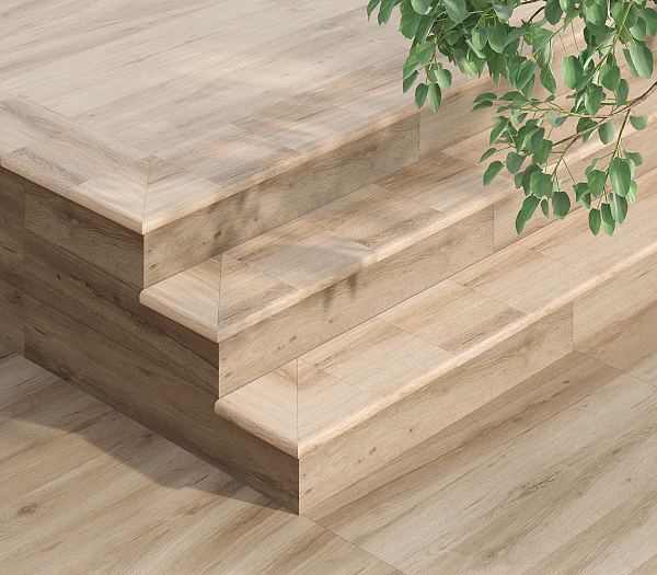 Ступень фронтальная EXAGRES Лес PELDANO NATURAL 33х33 в Уфе — купить с доставкой | Nova