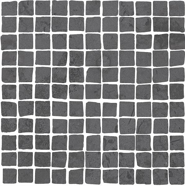 Керамогранитная мозаика Kerama Marazzi Про Лаймстоун Спакко MBS001 серый темный матовый 20х20 в Уфе — купить с доставкой | Nova