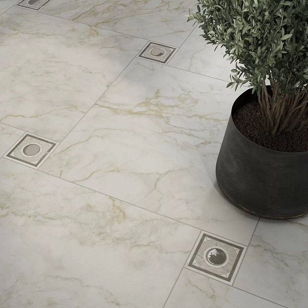 Керамический гранит Kerama Marazzi Кантата SG172300N белый матовый 40,2х40,2 в Уфе — купить с доставкой | Nova