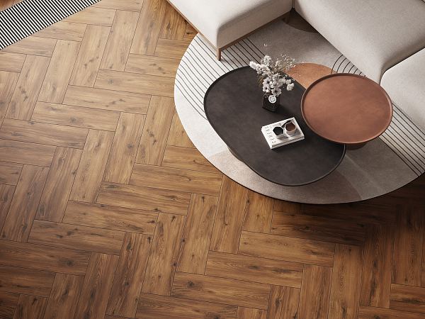 Керамический гранит Cersanit Oakwood темно-коричневый рельеф A17487 18,5x59,8 в Уфе — купить с доставкой | Nova
