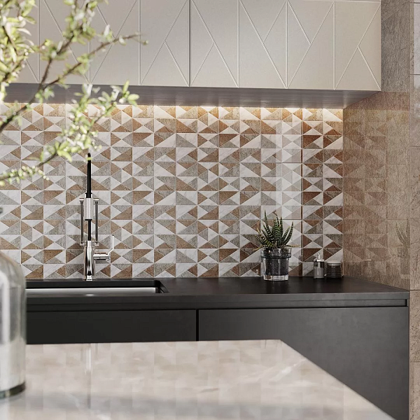 Керамический декор Kerama Marazzi Каприччо OS\A308\SG1609N матовый 40,2х40,2 в Уфе — купить с доставкой | Nova