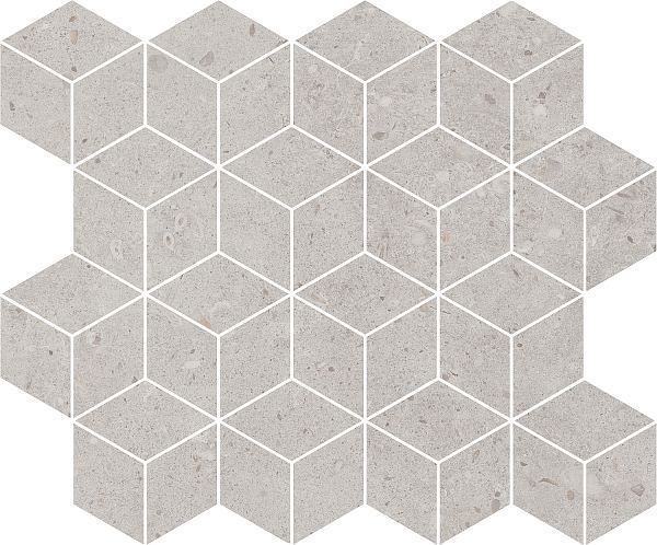 Керамический декор Kerama Marazzi Риккарди T017/14053 мозаичный серый светлый матовый 45x37,5 в Уфе — купить с доставкой | Nova