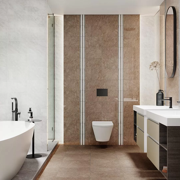 Керамическая плитка Kerama Marazzi Каприччо 8354 коричневый глянцевый 20х30 в Уфе — купить с доставкой | Nova