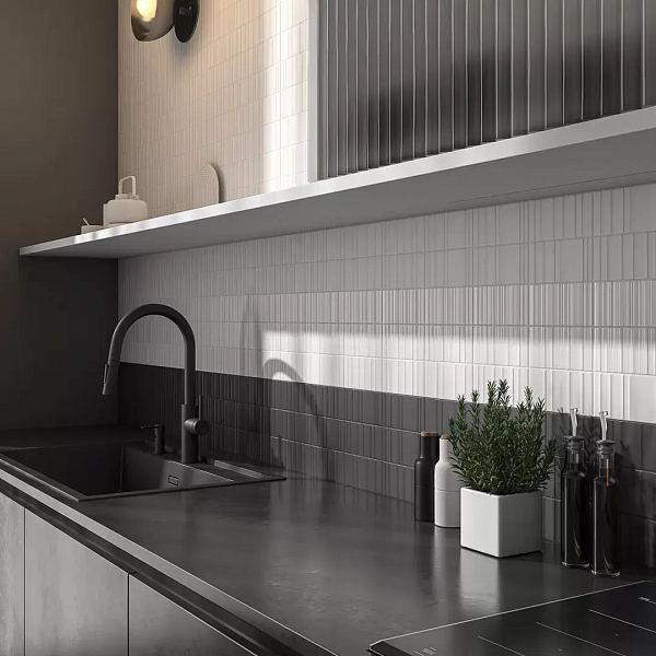 Керамическая плитка Kerama Marazzi Касба KM0715B0001N белый матовый структура 7,4x15x0,82 в Уфе — купить с доставкой | Nova
