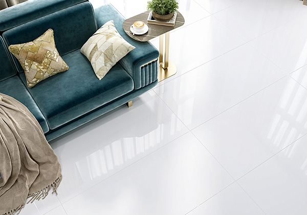 Керамический гранит Domines Super White полированный 60х120 60120DMI00P в Уфе — купить с доставкой | Nova