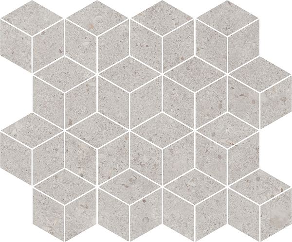 Керамический декор Kerama Marazzi Риккарди T017/14053 мозаичный серый светлый матовый 45x37,5 в Уфе — купить с доставкой | Nova