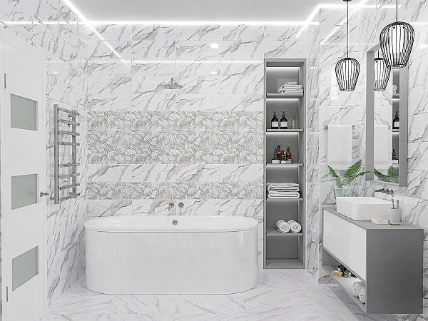 Керамическая плитка Azori Polar 20,1x50,5 в Уфе — купить с доставкой | Nova