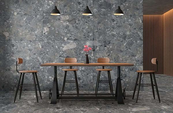 Керамический гранит MAIMOON CERAMICA Bursa Grey Carving матовый 60х120 в Уфе — купить с доставкой | Nova