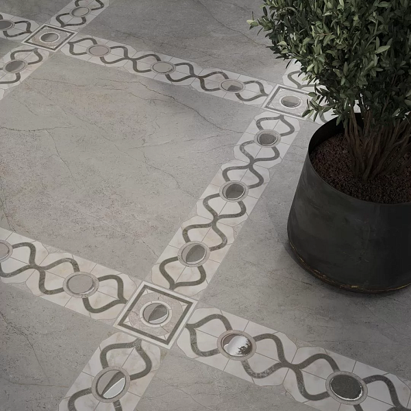 Керамический гранит Kerama Marazzi Кантата SG172500N серый светлый матовый 40,2х40,2 в Уфе — купить с доставкой | Nova