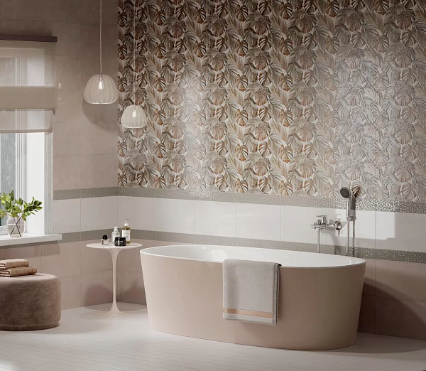 Керамическая плитка Kerama Marazzi Левада 6412 коричневый глянцевый 25х40 в Уфе — купить с доставкой | Nova