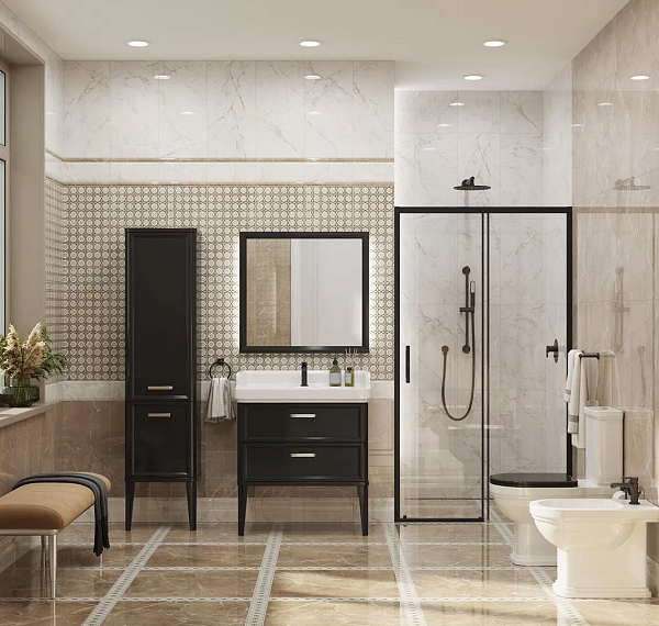 Керамический декор Kerama Marazzi Серенада VT\A569\11000R 2 глянцевый обрезной 30x60 в Уфе — купить с доставкой | Nova