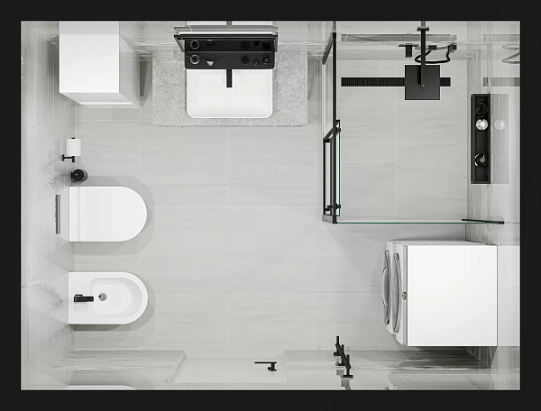 Керамический гранит Kerama Marazzi Белем SG647320R серый светлый матовый обрезной 60x60 в Уфе — купить с доставкой | Nova