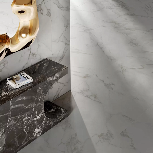 Керамический гранит Kerama Marazzi Монте Тиберио SG654420R серый светлый матовый обрезной 60х60 в Уфе — купить с доставкой | Nova
