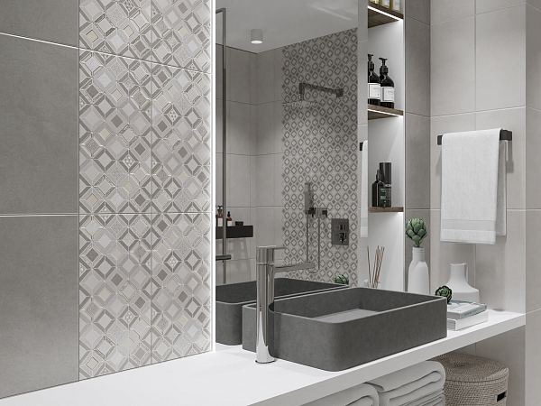 Керамический декор Azori Starck Mosaico 1 20,1 х 40,5 в Уфе — купить с доставкой | Nova