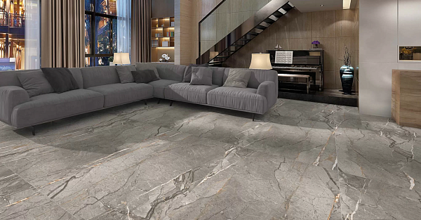 Керамический гранит Kutahya Seramik Sierra Grey Matt 60х120 в Уфе — купить с доставкой | Nova